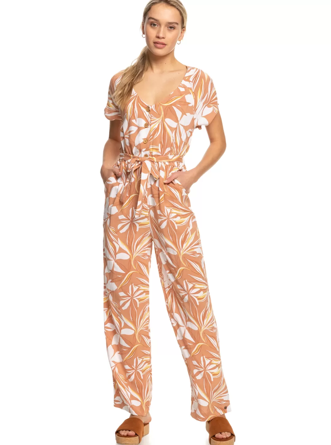 Breeze Of Sea - Enkellange Jumpsuit Voor Dames*Roxy Outlet