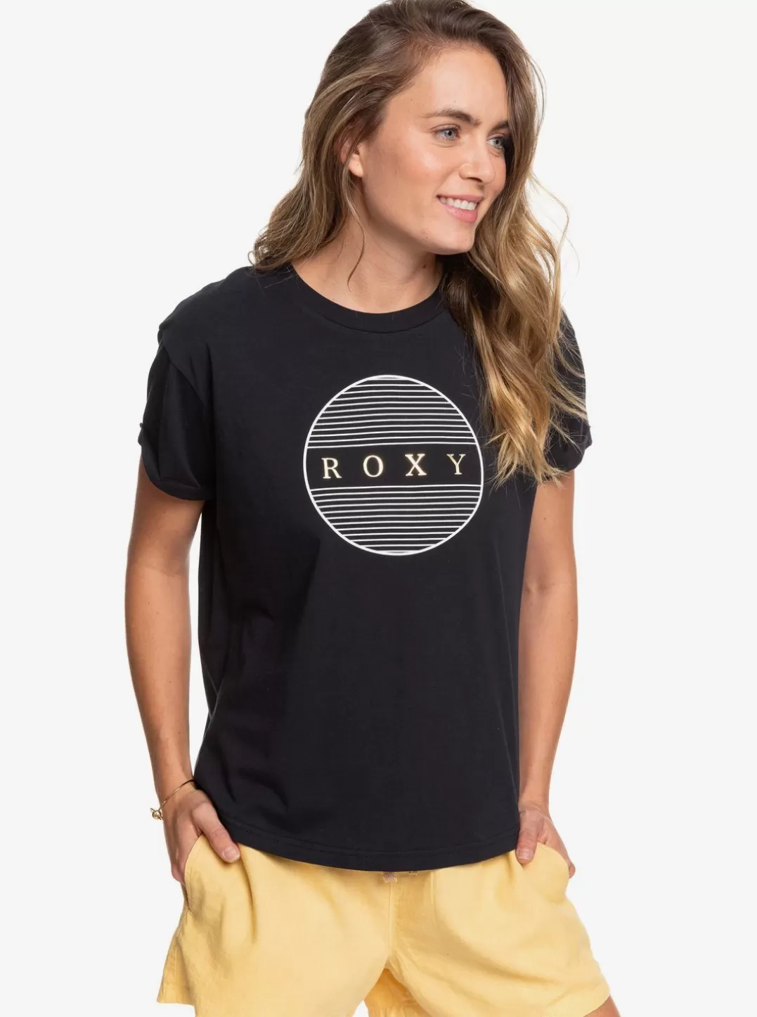 Epic Afternoon - T-Shirt Voor Dames*Roxy Fashion