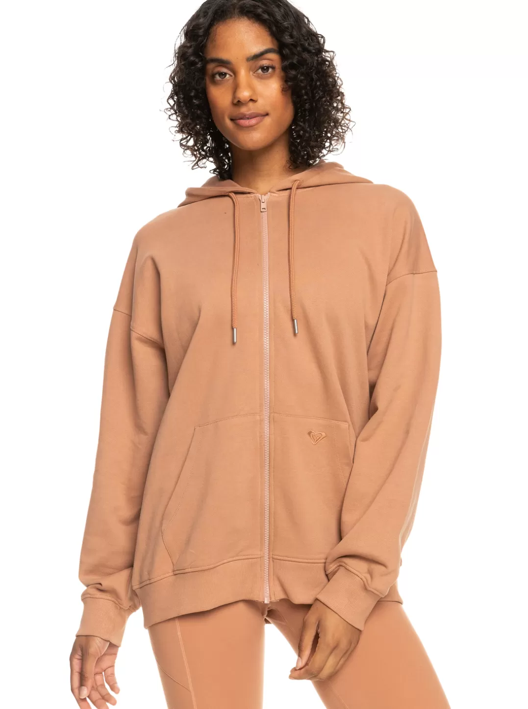 Essential Energy - Hoodie Met Rits Voor Dames*Roxy Outlet