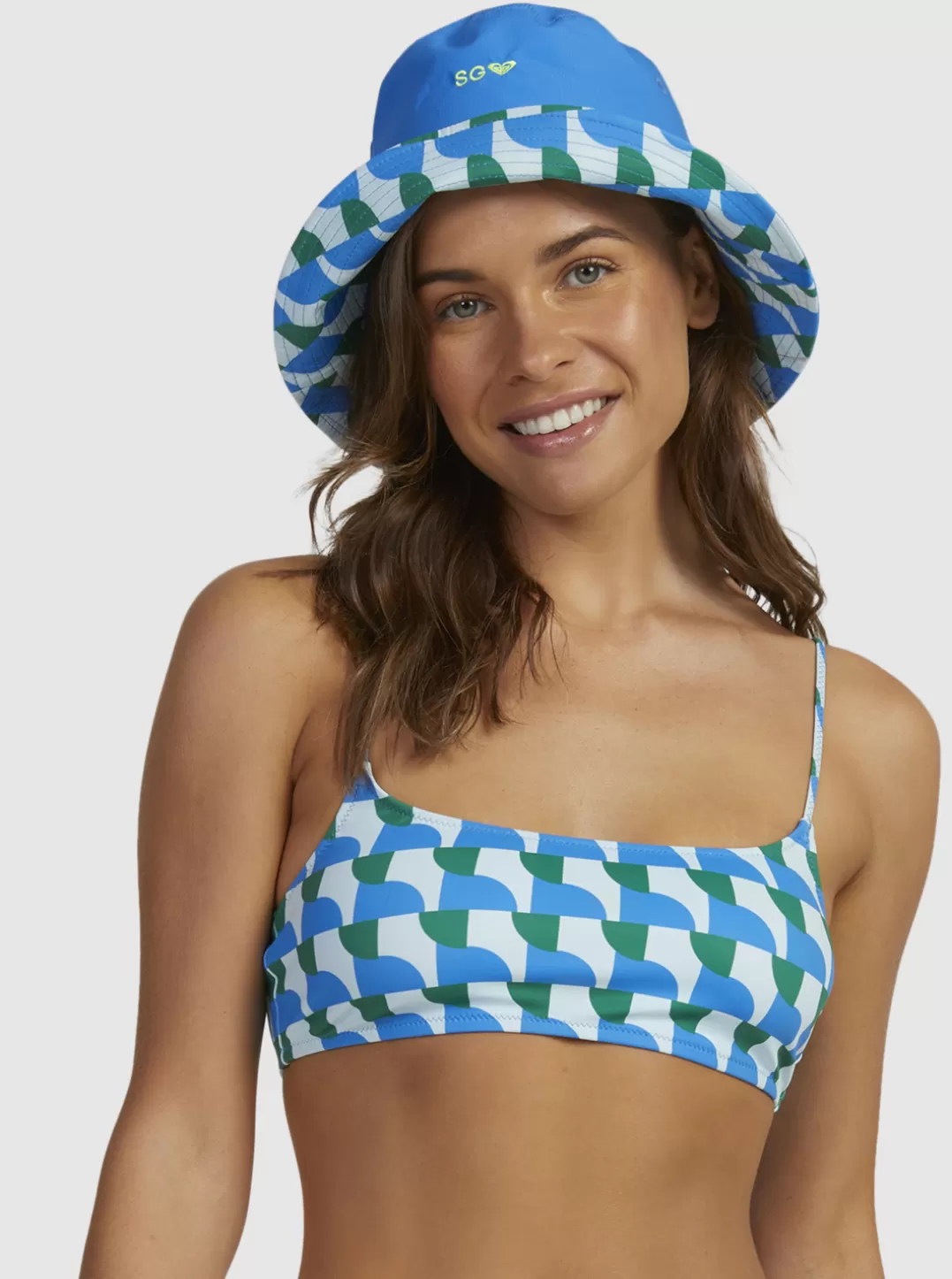 Geo Vibe - Bralette Bikiniset Voor Dames*Roxy Cheap