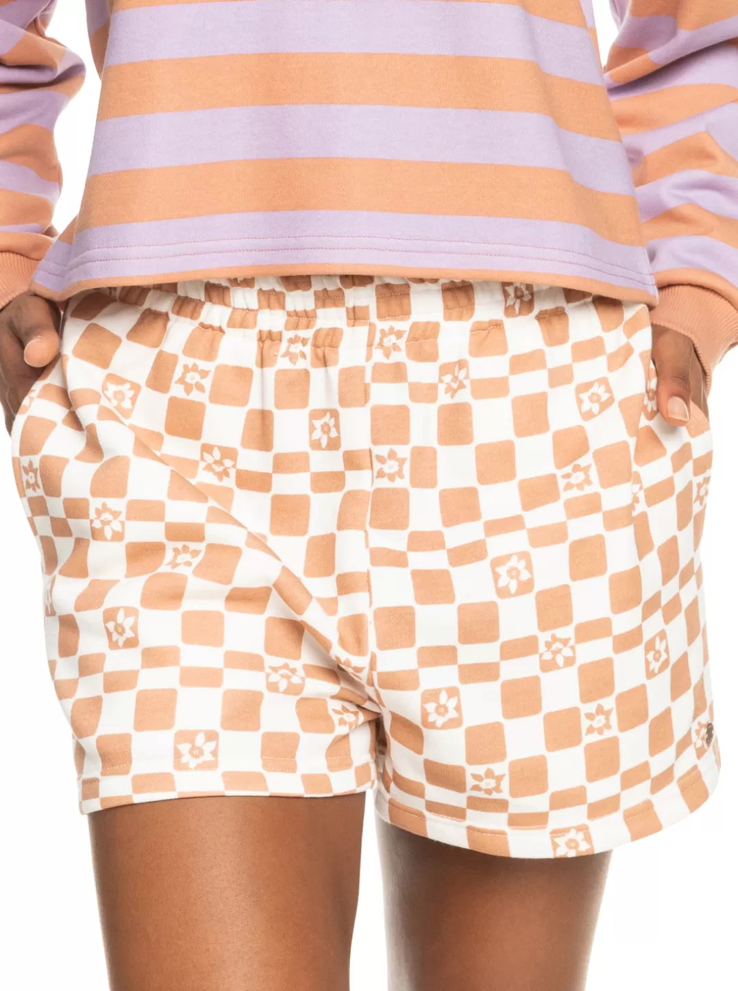 Kindred Souls - Short Van Joggingstof Voor Dames*Roxy Shop