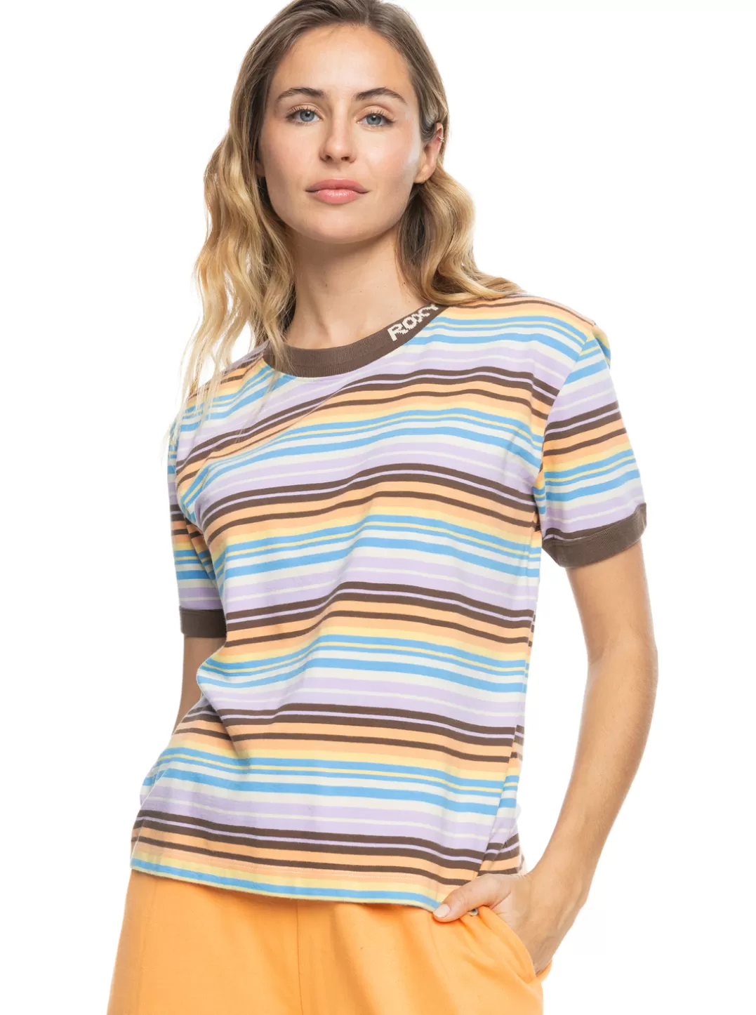 Stripe Hype - T-Shirt For Women*Roxy Online