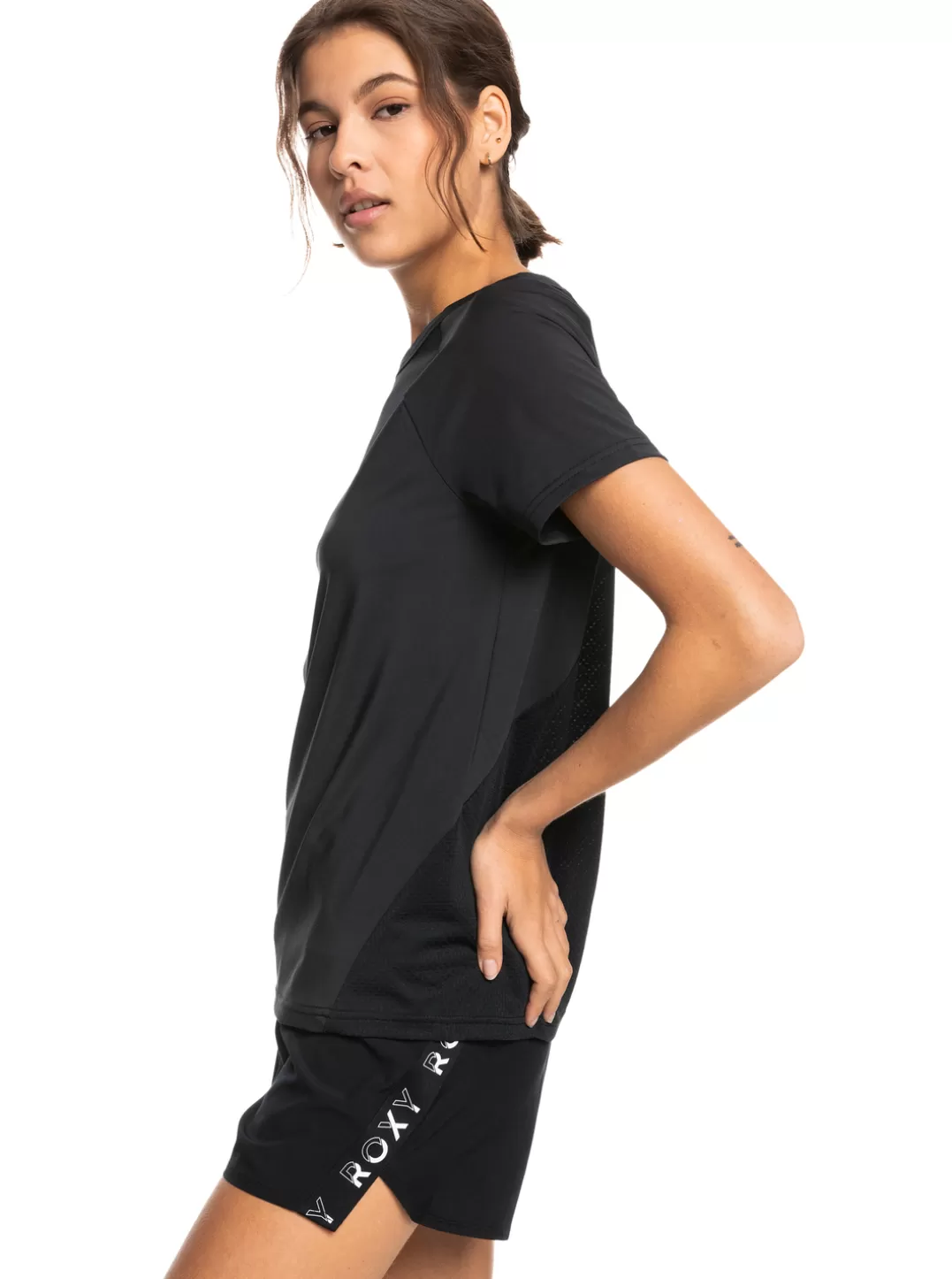 Tech - Technisch T-Shirt Voor Dames*Roxy Cheap