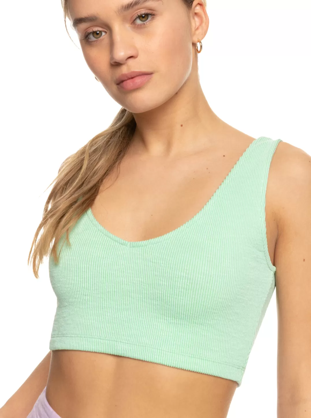 Time To Move - Ribgebreide Strappy Top Voor Dames*Roxy Cheap