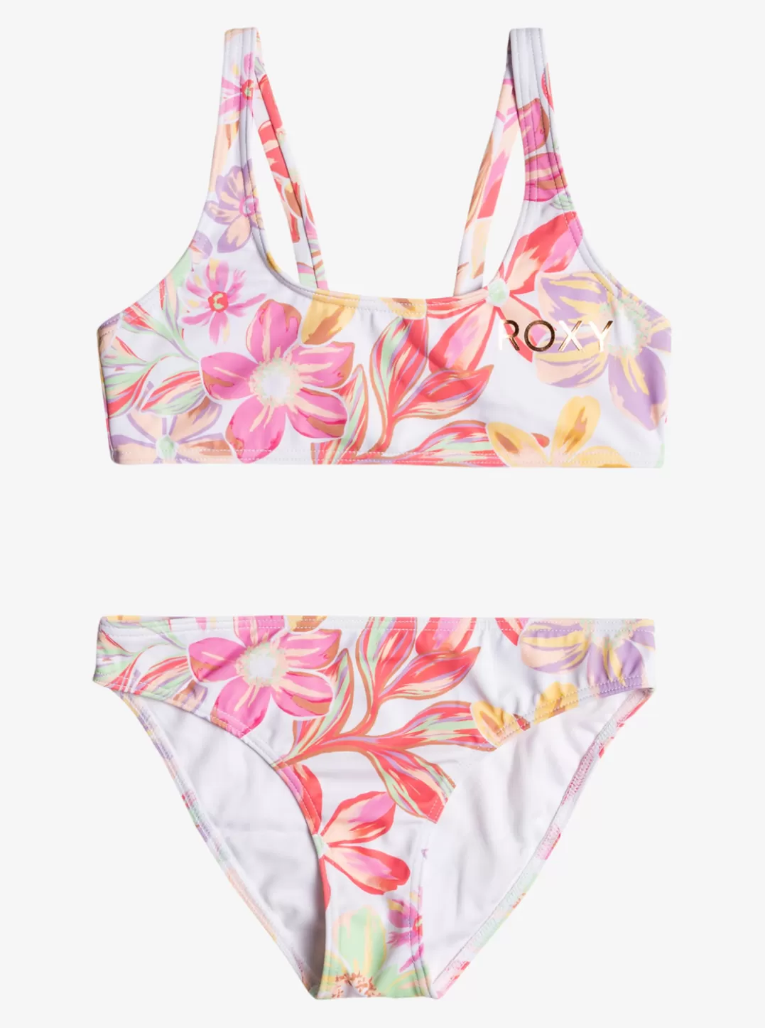 Tropical Time - Bralette Bikiniset Voor Meisjes 7-16*Roxy Fashion