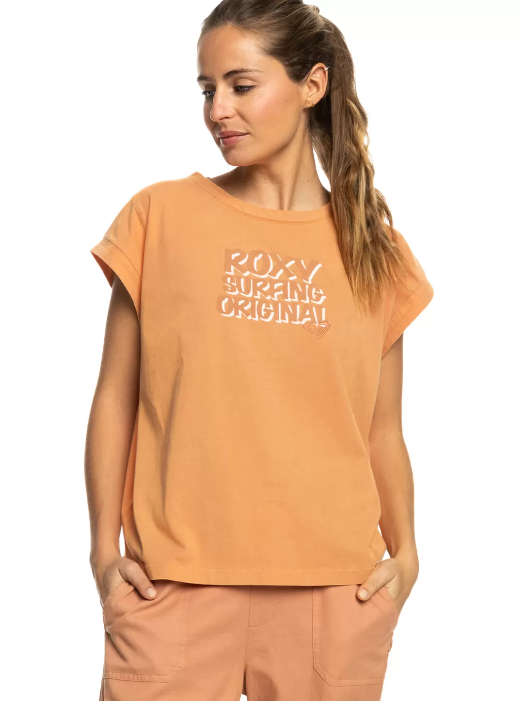 Unite The Wave - Boxy T-Shirt Voor Dames*Roxy Fashion